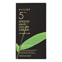 스타일리스트 5분스피디 헤어컬러 크림 / 7S 흑색