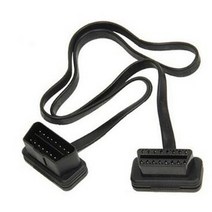 OBD 케이블 OBDII OBD-ii ODB2 16 핀 2 어댑터 30CM/60CM 길이를 여는 직업적인 OBD2 16Pin 여성 또는 남성 연결 관, obd 16pin 60CM