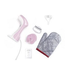 1200W 핸드 헬드 의류 증기선 패브릭 스팀 열 다리미 다림질 여행 가정용, 01 빨간_02 EU