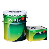KCC 우레탄 바닥 / 스포탄고경질바닥재(실러)-회색 20KG