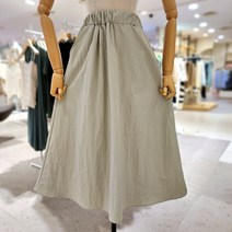 TT뜨개질 허리밴딩 A라인핏 스커트(T23WSK08AX)