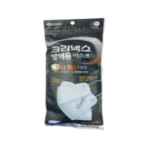 유한킴벌리 크리넥스 방역용마스크 베이직 KF94 5매입, 단품, 5개