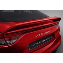 KIA Genuine 튜온 스팅어 마이스터 순정 리어스포일러, 스노우화이트 펄 (SWP), 기아