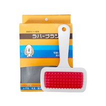 일본산 JRS 고무 브러쉬 L[고양이 겸용], 없음