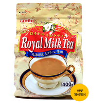메이토 로얄 밀크티, 4개, 1봉, 400g