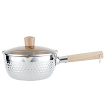 Forchef 일식 스테인리스 스틸 일반편수냄비, 실버, 18cm