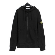 [스톤아일랜드] 와펜 패치 후드 집업 101564251 A0029 BLACK [SIC106