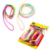 레인보우 실뜨기 놀이 전통놀이 칼라끈