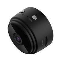CCTV a9 mini wifi카메라1080phdip야간 버전 음성 비디오무선미니 캠코더 감시보안보호, 검은색
