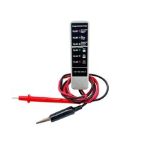 베터리테스터기 자동차 배터리 용량 테스터 12v 교류 발전기 amp 배터리 상태 점검 자동차 회로 테스터 도구 led 표시기 오토바이 ce, 영어