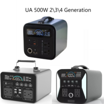 캠핑 배터리 차박 휴대용 파워 스테이션 2000W/2048Wh 640Ah 220V 야외 비상 백업 태양 발전기 LifePo4, [01] 220V EU APAC plug, [03] 500W Random Model