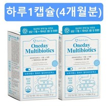 뉴트리랩스 원데이 멀티바이오틱스, 4개, 60정