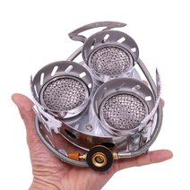 NO 캠핑 버너 스토브 3구 강한 화력 11000W