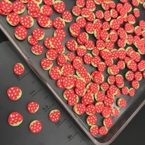 60g 딸기 Polymerclay 아이들 점토 뿌리 Diy/공예 Diy 만들기/네일 아트/스크랩북 장식/공예 필러, [01] 60g