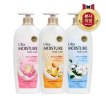 LG 생활건강 온더바디 울트라 모이스쳐 바디워시 785ml x 2개 (향3종 중 택1), 아몬드