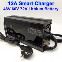 인산철 배터리 시동 충전기 12A 고속 48V 60V 72V 54.6V 58.8V 67.2V 73V 84V 87.6V lipo lifepo4 전기 스쿠터 바이크 오토바이 ebike, 72V 21S li ion 88.2V_AU 220V, 09 72V 21S li ion 88.2V