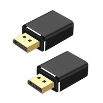 비디오테이프 변환 비디오 테이프 USB 플레이어 동영상 파일 dp converter 1080p displayport male to vga female 어댑터 디지털 아날로그, 검은색, 1개