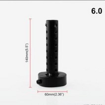 오토바이 머플러 튜닝 팁 호환 두카티 몬스터 M900 900 S 배기 DB 소음기 사운드 다크 메탈릭 750 1000, 12.black140x60mm