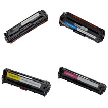 DDA 재생토너 HP Laserjet CP1525N 4색 1세트 검정 2000매/칼라 1300매, 1set