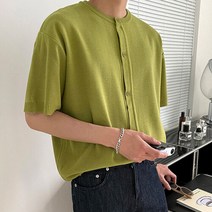 조군샵 알론 라운드 반팔 가디건 JK3653
