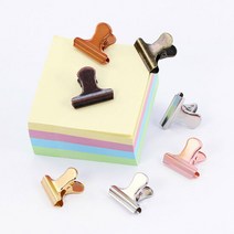 [바보사랑] 빈티지클립 모양클립 집게 바인더클립 크립 집개, 종류/색상:빈티지클립/엔틱