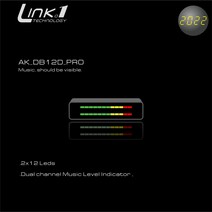 전광판 LED 네온 미니 소형 벽걸이 간판 link1 dual db12d level indicator vu meter music audio level meter 스테레오 41