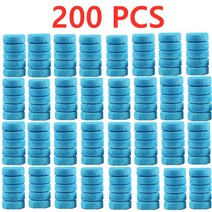 자동차창문수리 자동차창문수리도구 20/50/100/200Pcs 자동차 앞 유리 유리 솔리드 클리너 솔리드 와이퍼, 04 200 pcs