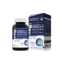 더리얼 캐나다 엔쵸비 알티지 오메가3 rTG EPA DHA 멸치유 엔초비오일 1200mg x 120캡슐, 2개