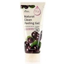 이컬 각질케어 네추럴 클린 필링 젤 아사이베리 180ml 청소년 사춘기 얼굴 딥 모공 케어 여드름 클렌징 폼 세수 세안 비누 10대 20대 여자 친구 선물, 1, 본상품선택