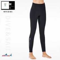 수상스키 복 슈트 뱃살 서핑 스쿠버 커버 수영 웻슈트 잠수복 스킨 다이빙, 2mm 블랙 여성 바지