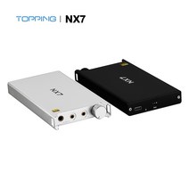 TOPPING NX7 Headphone Amplifier 토핑 NX7 휴대용 NFCA 헤드폰 증폭기 3.5MM 4.4MM 4000mAH 증폭기 고성능 헤드폰 증폭기 1400mW, Red