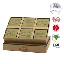 [본사정품] 랑팔라투르 비누 마르세유 벌트 150g 6종 세트, 없음
