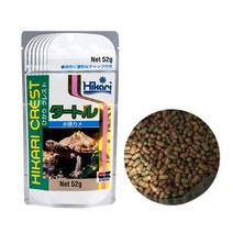 히카리 터틀스틱 52g 수생거북 전용 사료 영양 고단백 데일리푸드, 1개