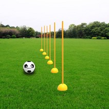 리바운드 훈련 장비 풋살 축구 리턴볼 매트 시험 폴 스네이크 런 코너 플래그 주차 리버스 파일 단일 이동, 5. 杆子底座各16个高15米
