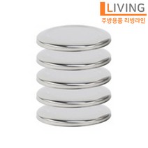 YL 국산 스텐 합주발 밥공기 뚜껑 5p세트 (뚜껑만) 업소용 음식점 식당 밥그릇 덮개 TF5459L4529, ◈뚜껑만 5p◈