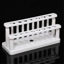 과학실험 액체관찰 플라스틱 시험관 거치대 15홀 연구실 건조용 실습실 준비물 진열용