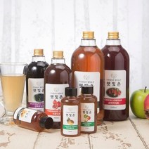100일 항아리옹기 다이어트식초 자연숙성 수제 자연발효 사과식초 500ml 생과일 발효식초 핸드메이드 과일식초 마시는 식초, 1개