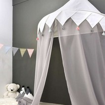 해외 어린이 텐트 실내 독서 각벽에 침대 머리막걸기 남자 여자아이 집 바람 반-175730, 옵션04