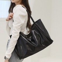 샤인 에나멜무드 빅 숄더백 3컬러
