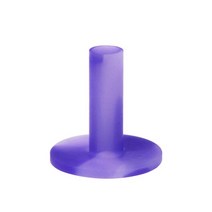 골프티 고무 플라스틱 연습용 1Pc 골프 티 45mm/54mm/70mm/75mm/80mm 연습 및 운전 범위 매트 실내 실외 훈련 뒷마당 액세서리, [02] Purple 54mm