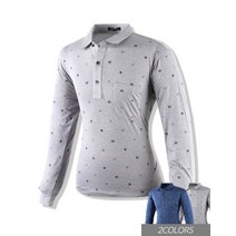 (스나이퍼샵)심볼 패턴 데일리 스판 카라티