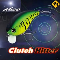 자바낚시 에버그린 클러치히터 CLUTCH HITTER 탑워터 크랭크베이트 민물루어 배스루어낚시, #64 파이어클로