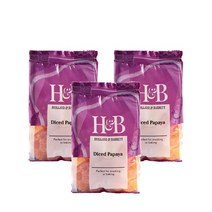 홀랜드앤바랫 다이스 파파야 125g Holland & Barrett Diced Papaya, 3팩