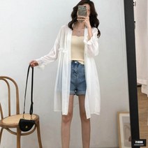 가바바 여성 가디건 세상에서 제일 가벼운 여름 숄 가디건 G51183