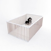독톡 강아지 울타리 애견 펜스 ABS 높이 500mm 10PCS, 네이비, 네이비
