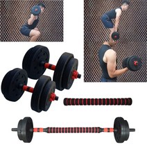 대한스포츠 블랙 아령 덤벨 스쿼트 11kg~19kg 세트 데드리프트, 11kg