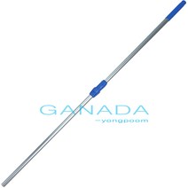 고급 2단알루미늄자루146cm 알루미늄공자루 알루미늄봉 길이조절가능 길이5자 밀대자루 밀대봉, 143cm