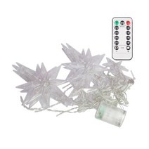 나이스조명 LED 크리스마스 장식 별 조명 은하수 무뚜기 트리전구, LED 별북극성 장식등 USB 리모컨형(연노랑빛)