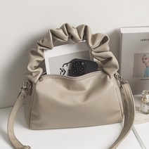 엔도르시 여성용 셔링핸들 투웨이 크로스 토트백 EBA757