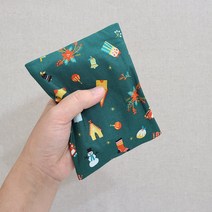 [DIY키트 패키지] (동영상설명) (10×13) 핫팩파우치만들기 핫팩주머니 주머니만들기 커버(핫팩포함안됨), 핑크시바